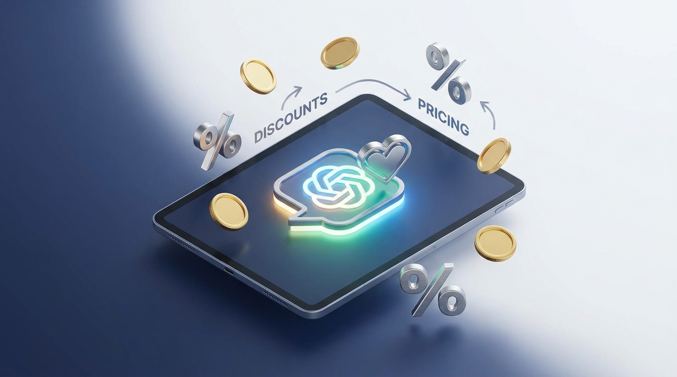 ChatGPT for nonprofits pricing guide and discount illustration.